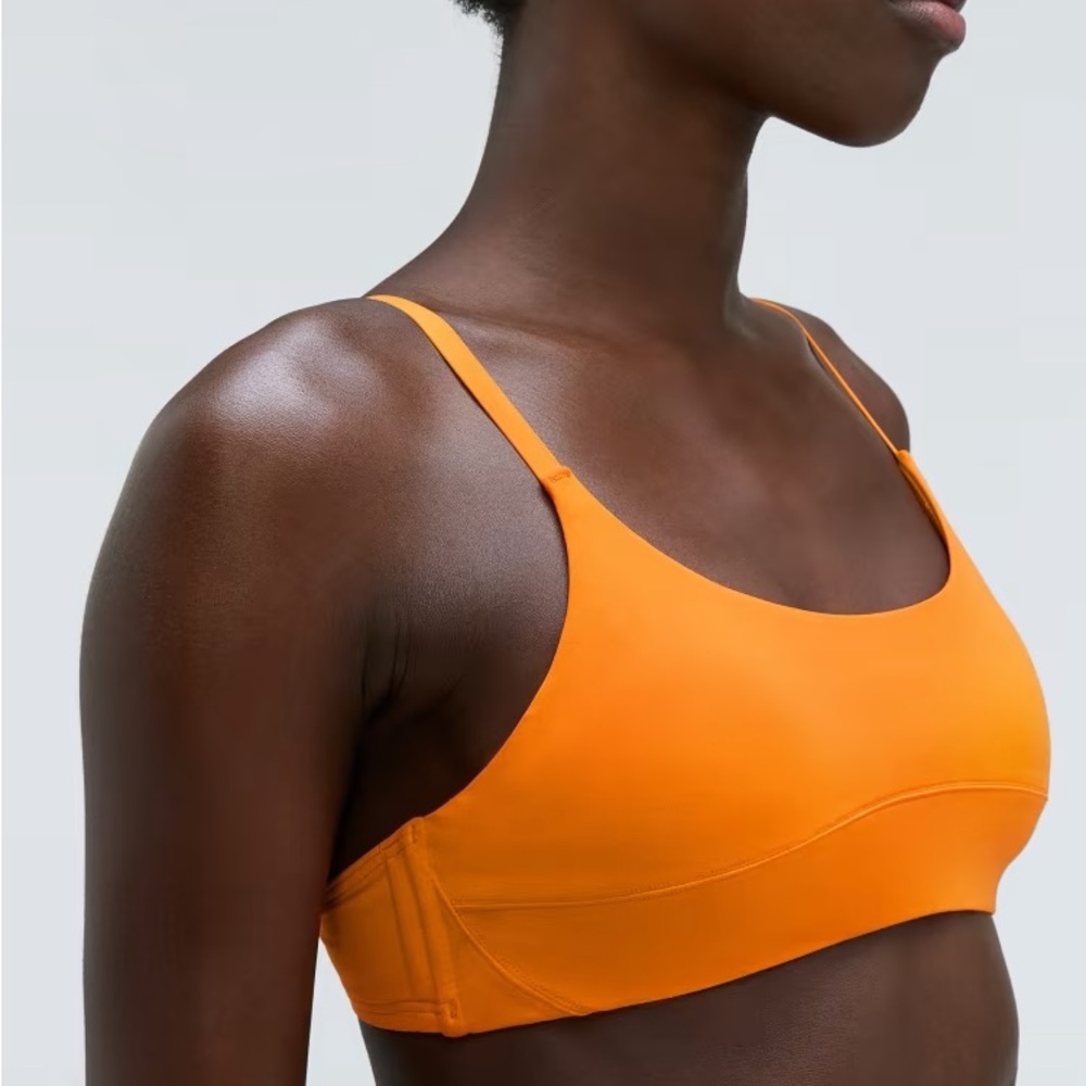 Everlane Scoop Neck Bikini Top - Turmeric Size Small